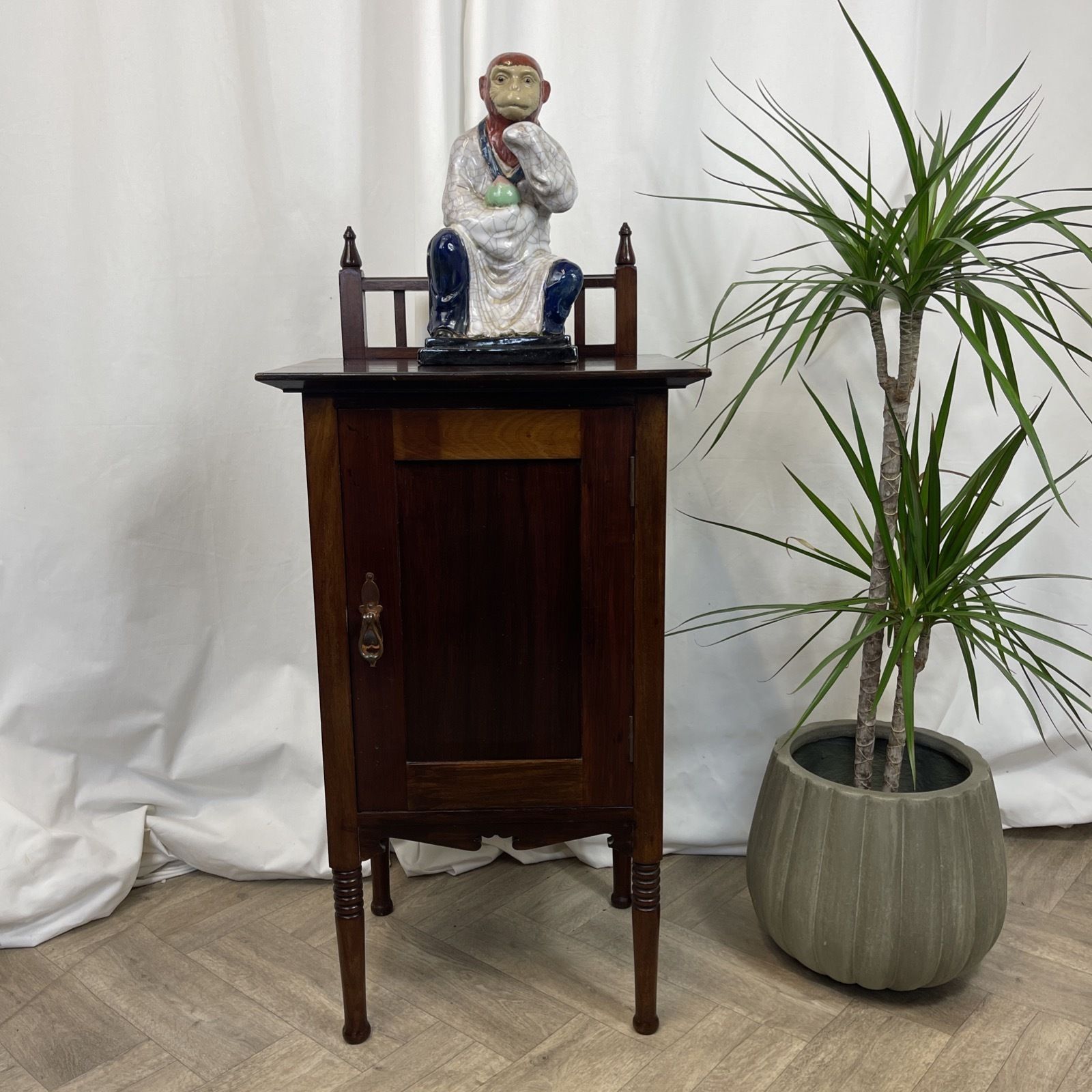 W Walker And Son Bunhill Row London Cabinet Wash Room Basin Stand Late 19th Century photo furniture