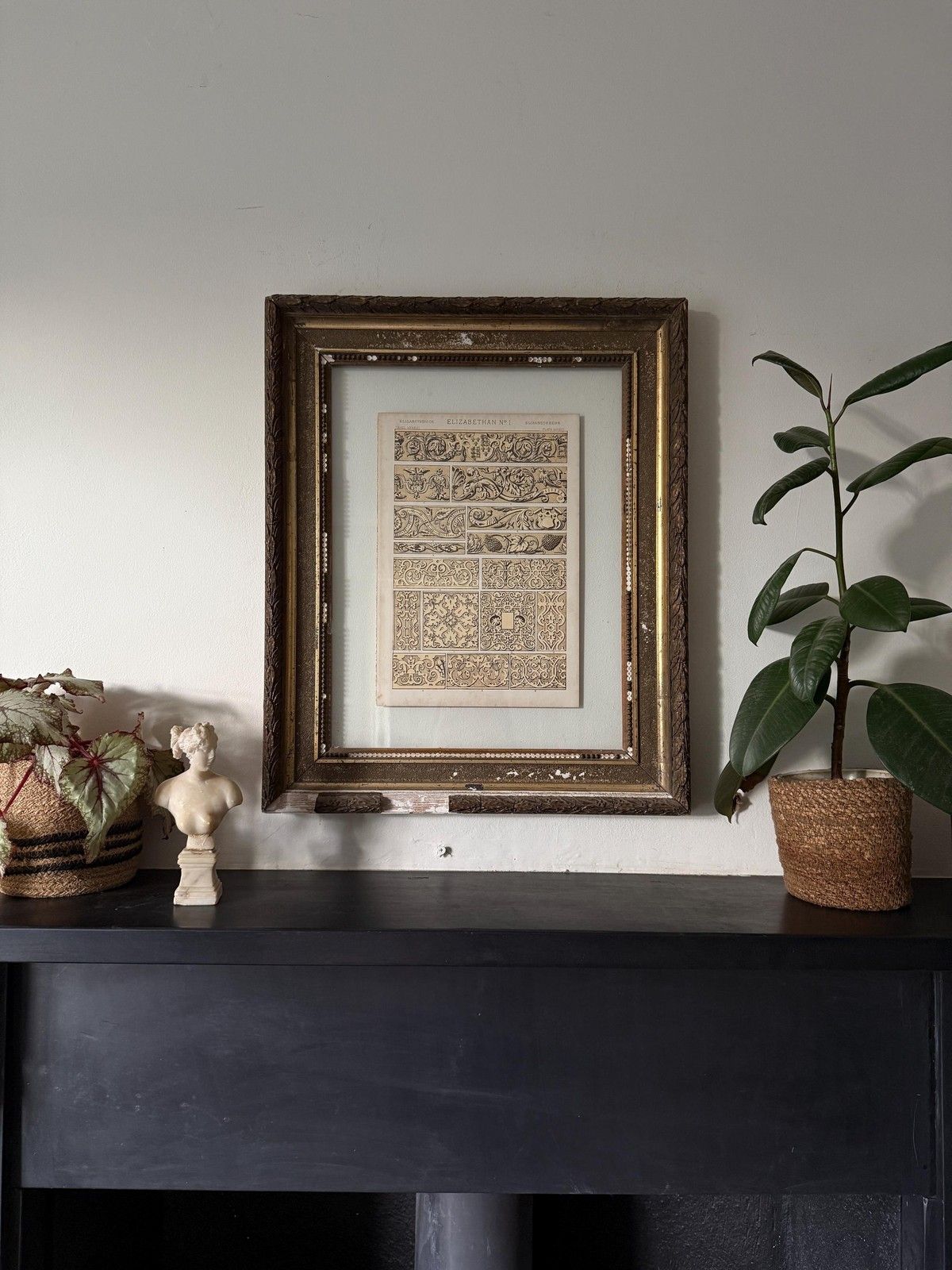 photo for sale Framed Grammar Of Ornament Book Page