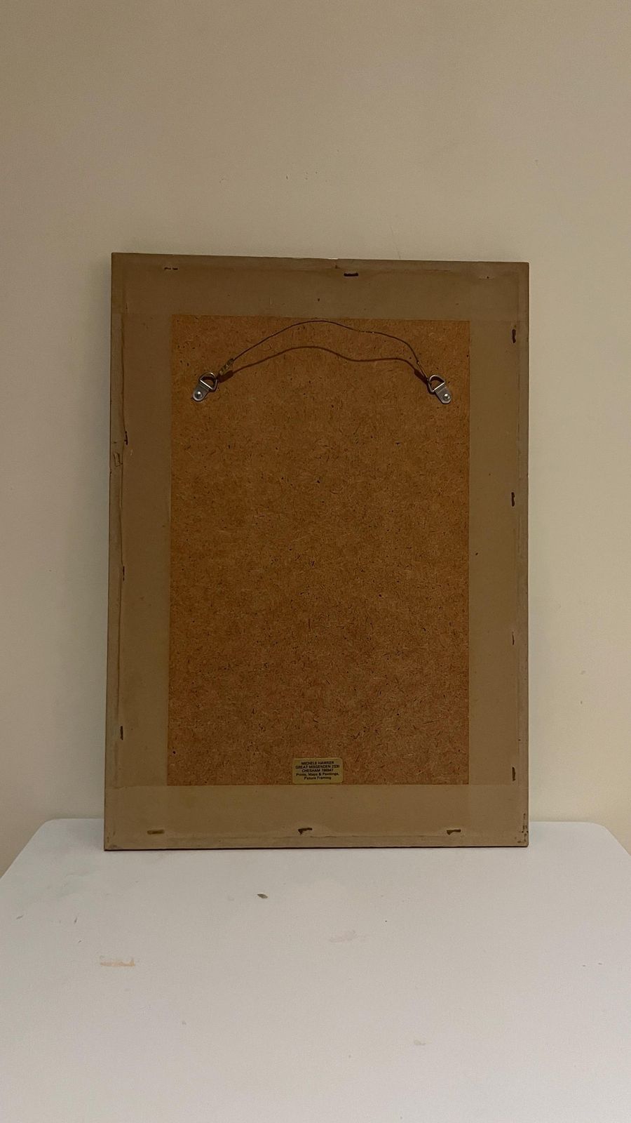 photo furniture Framed 18th Century Map Of Huntingdonshire By Herman Moll – Antique English County Map