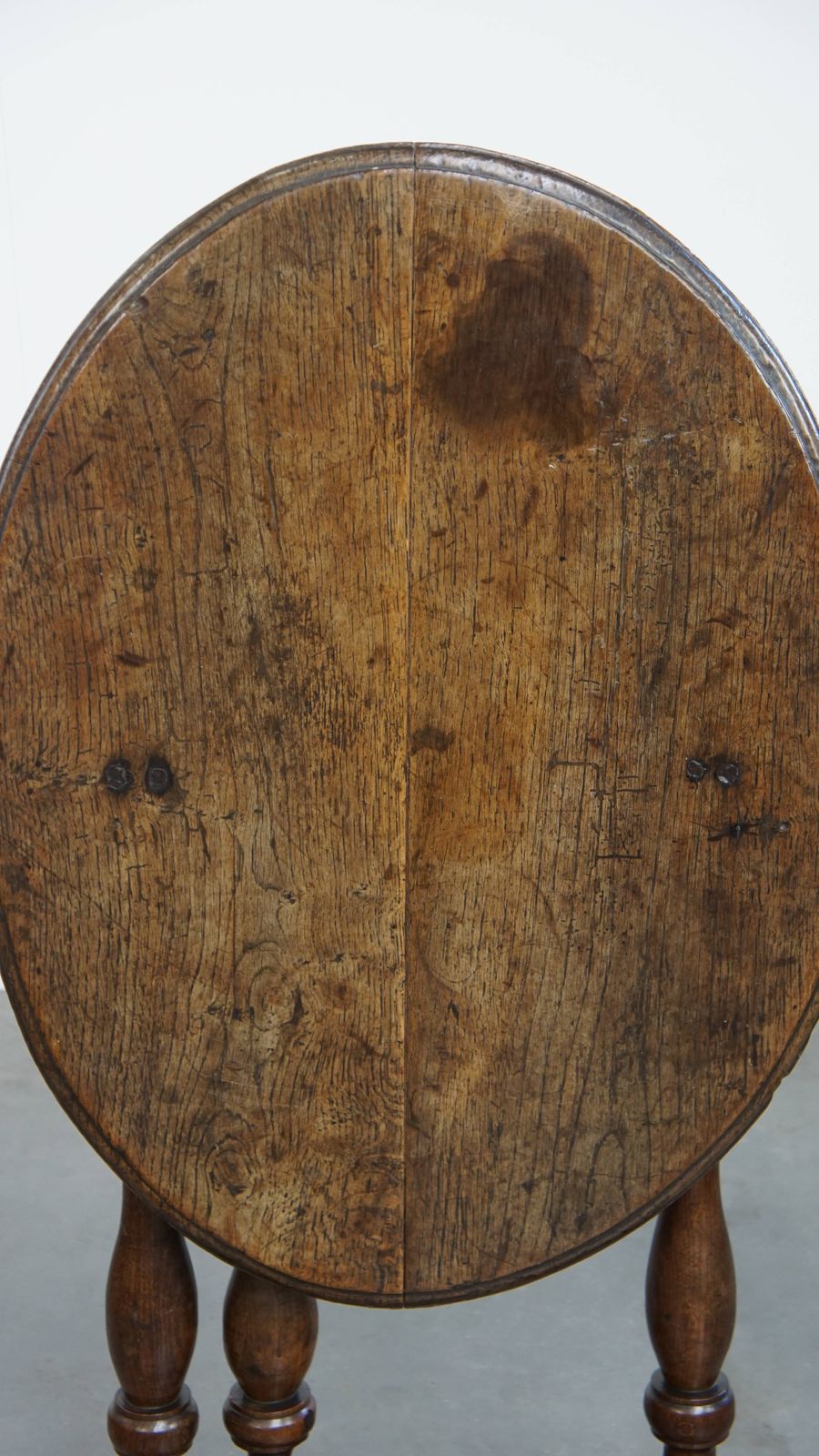 Unique Early 17th Century Antique Folding/Side Table With A Beautiful Patina photo vinterior