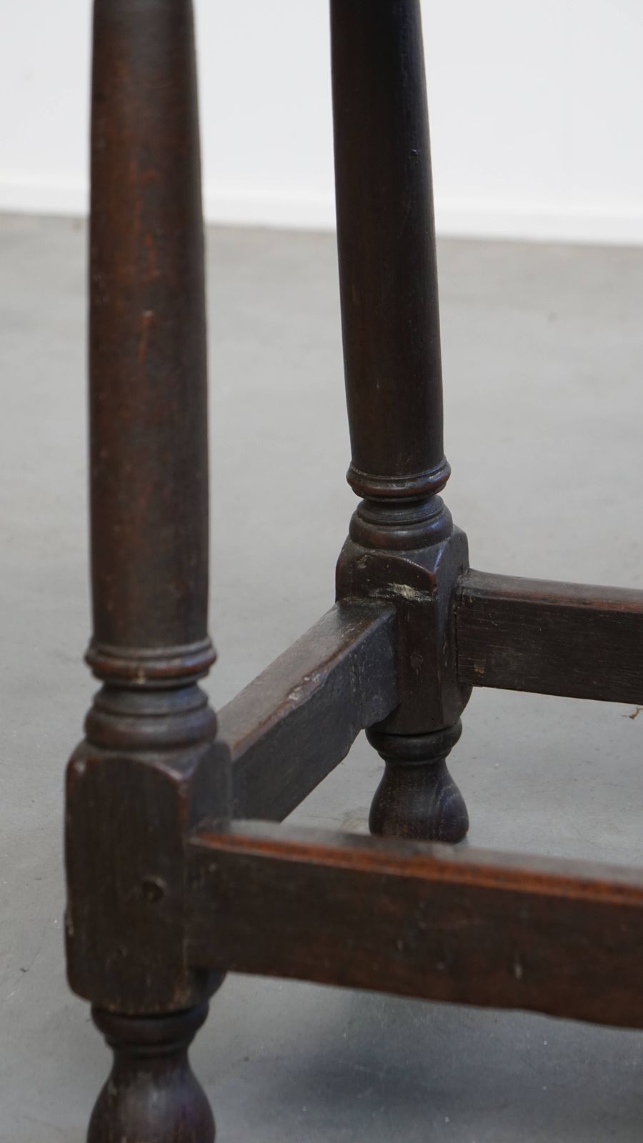 photo furniture Charming, Large Antique English Side Table/Stool With A Beautiful Patina