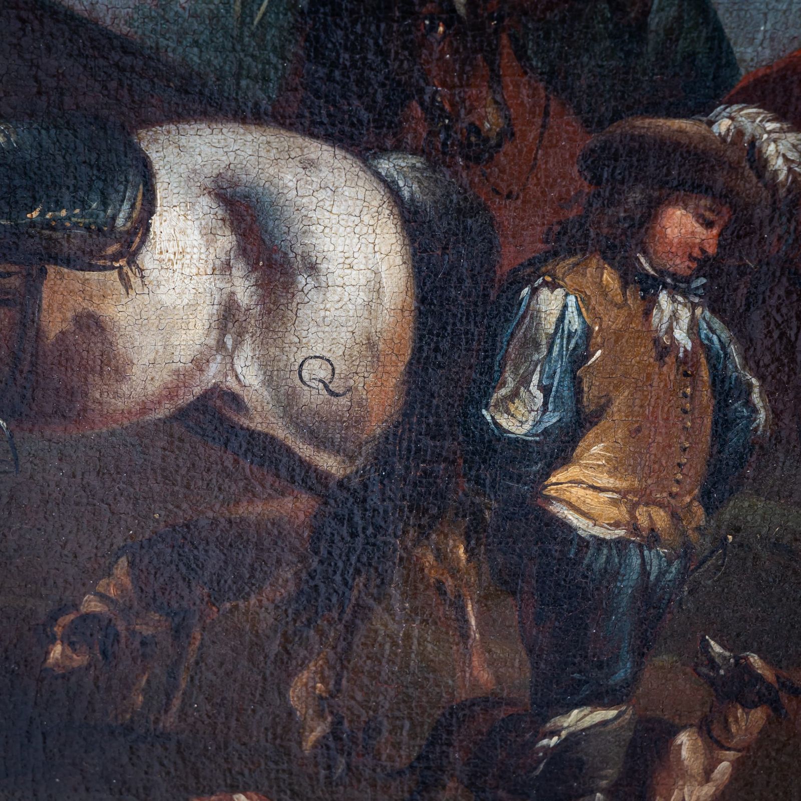 August Querfurt (Attributed, 1696–1761), Hunting Party, First Half Of The 18th Century photo 5900.0