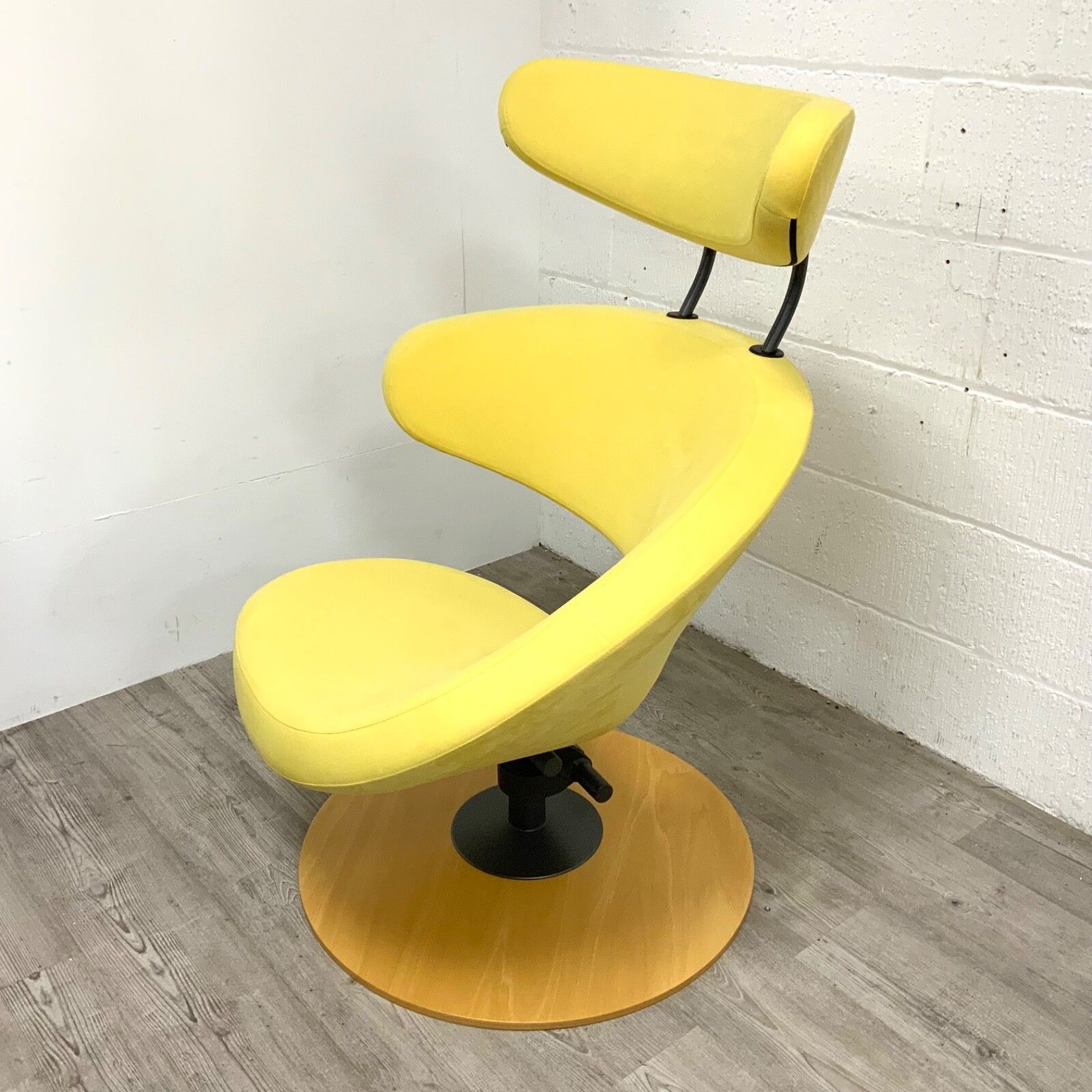 Valier Stokke  "Peel" II Chair & Footstool Norwegian Design By Olav Eldoy photo for sale