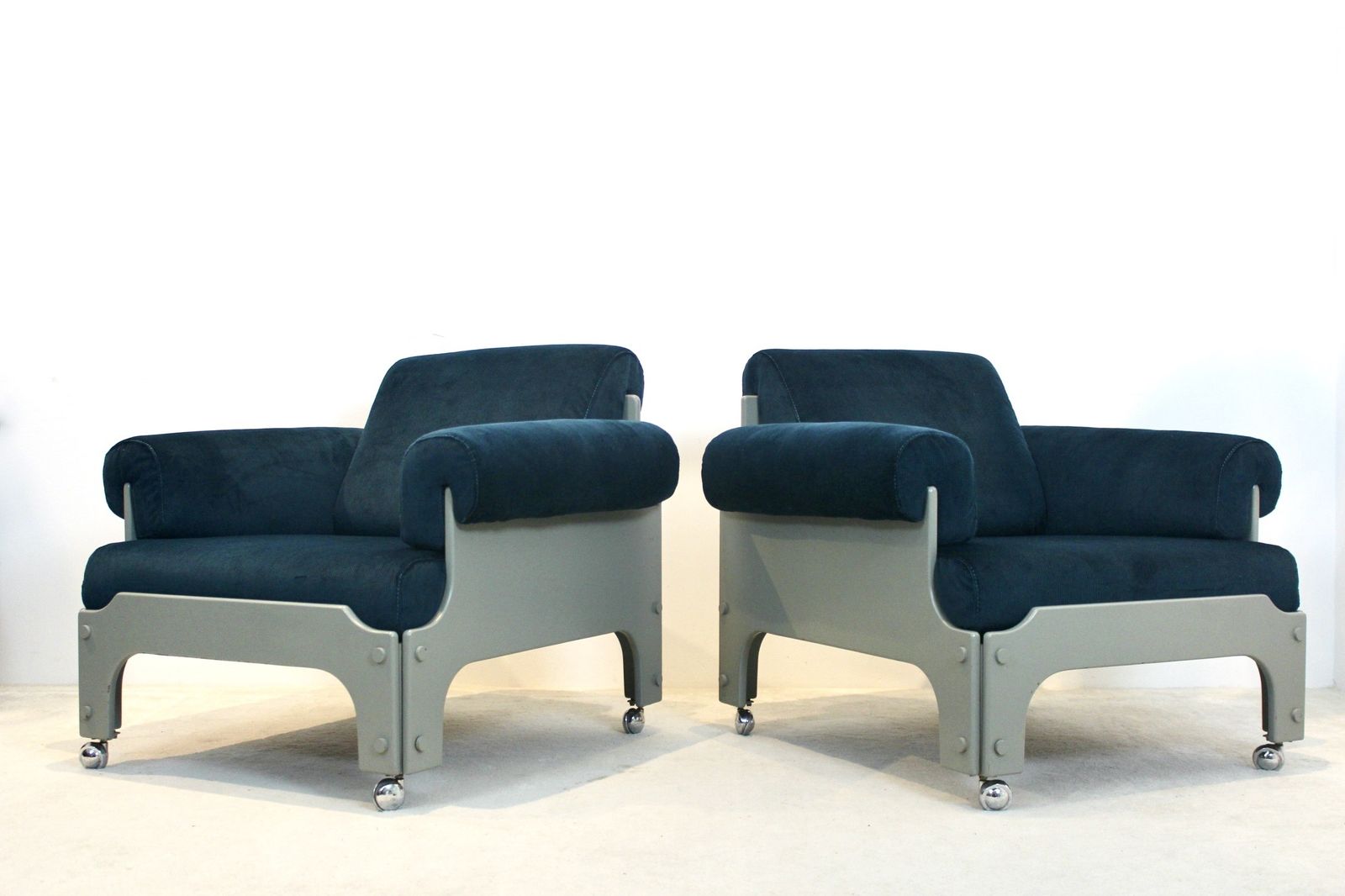 Jan Pieter Berghoef For Spectrum – Pair Of Sz 85 Lounge Chairs, 1968 photo furniture