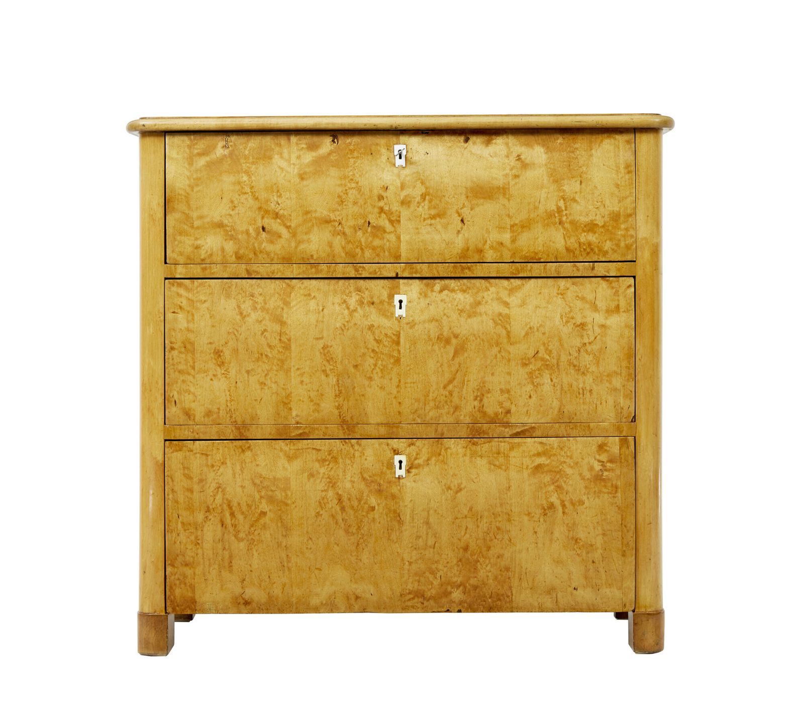 Mid 19th Century Swedish Birch Chest Of Drawers photo vinterior