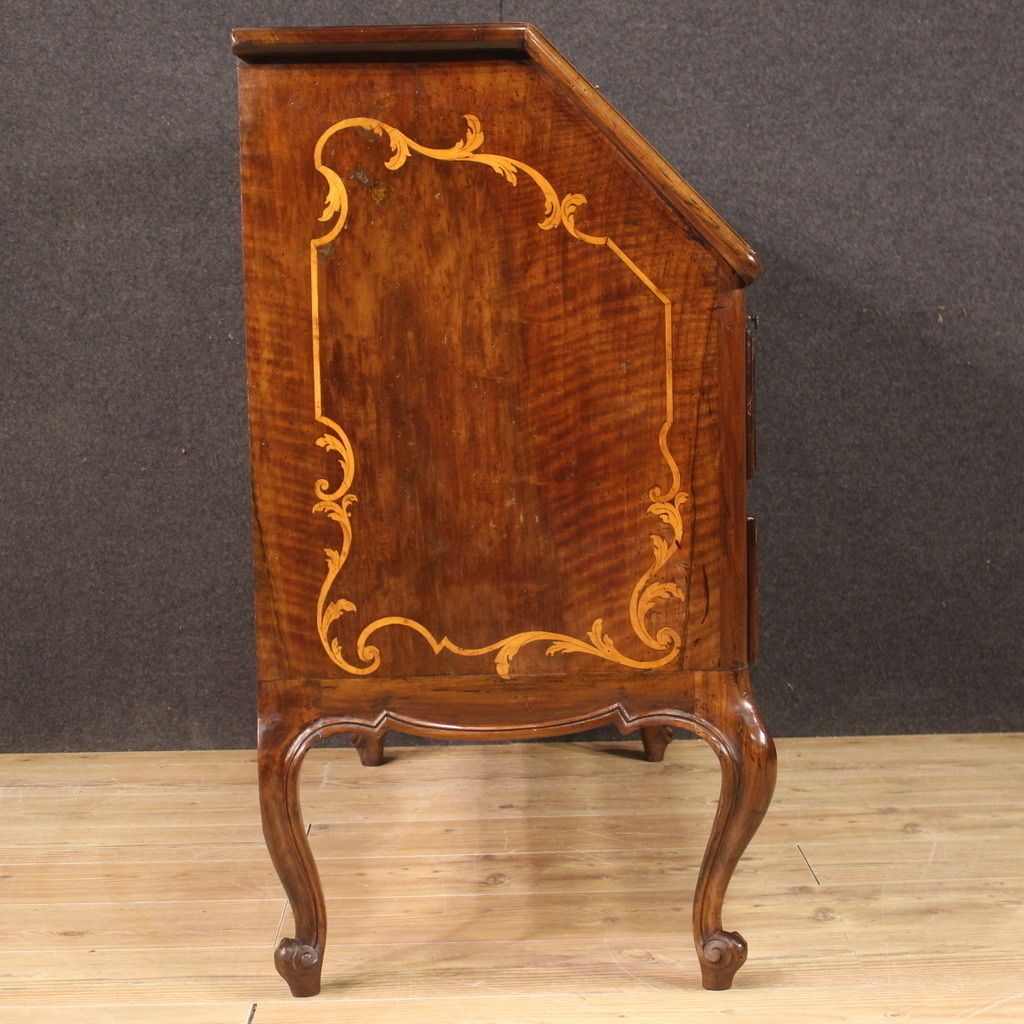 Great Inlaid Bureau From The First Half Of The 20th Century photo vinterior