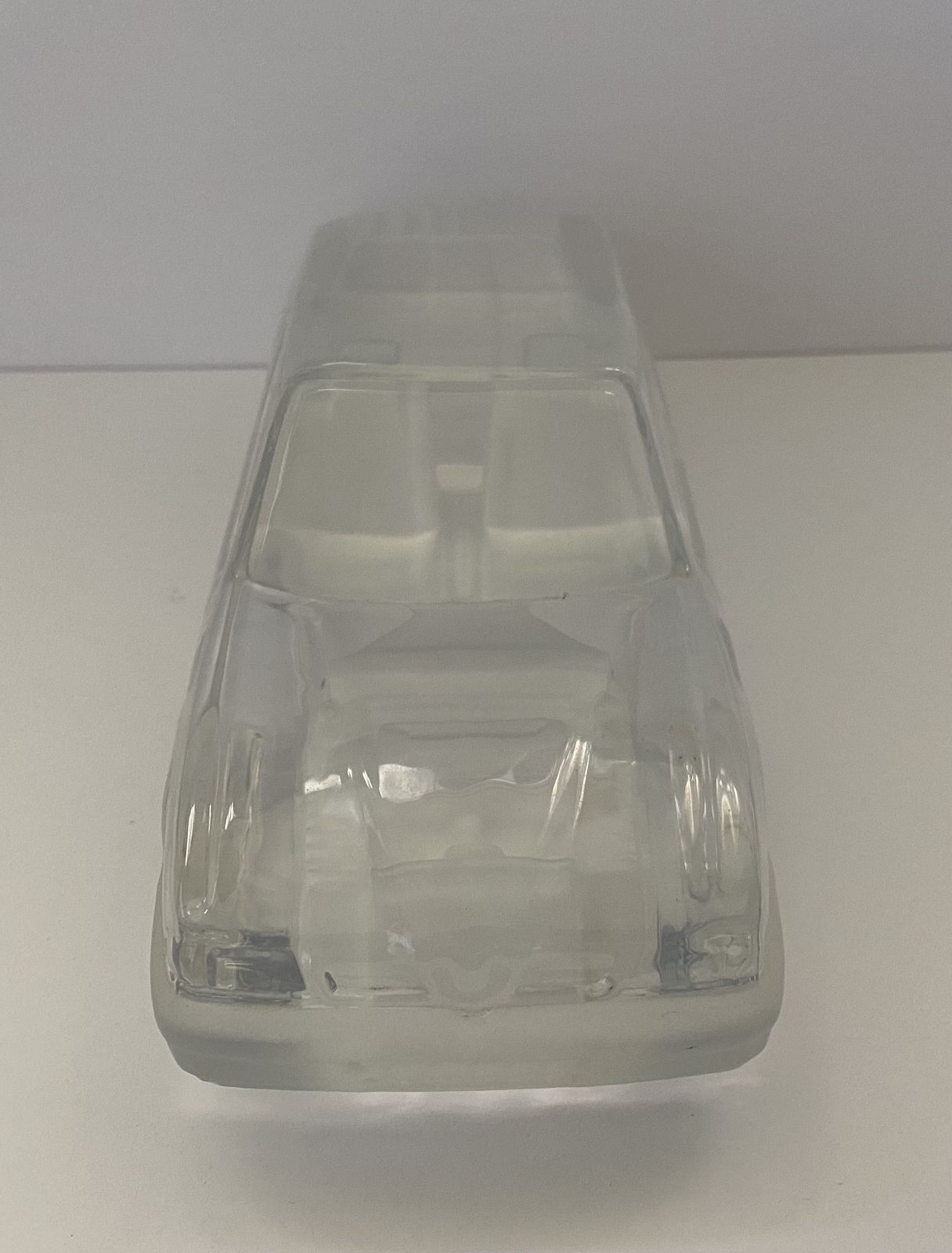 Daum France, Limited Edition, Alpha Romeo 155 Lead Crystal Desktop Model, 1/20th Scale photo for sale