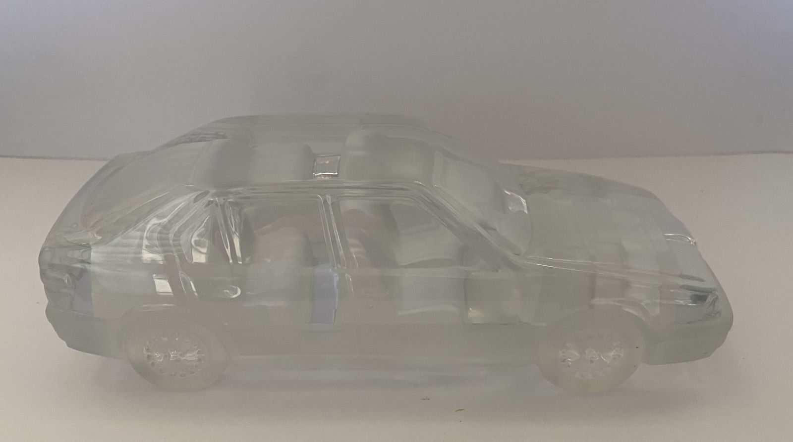 Daum France, Limited Edition, Alpha Romeo 155 Lead Crystal Desktop Model, 1/20th Scale photo buy