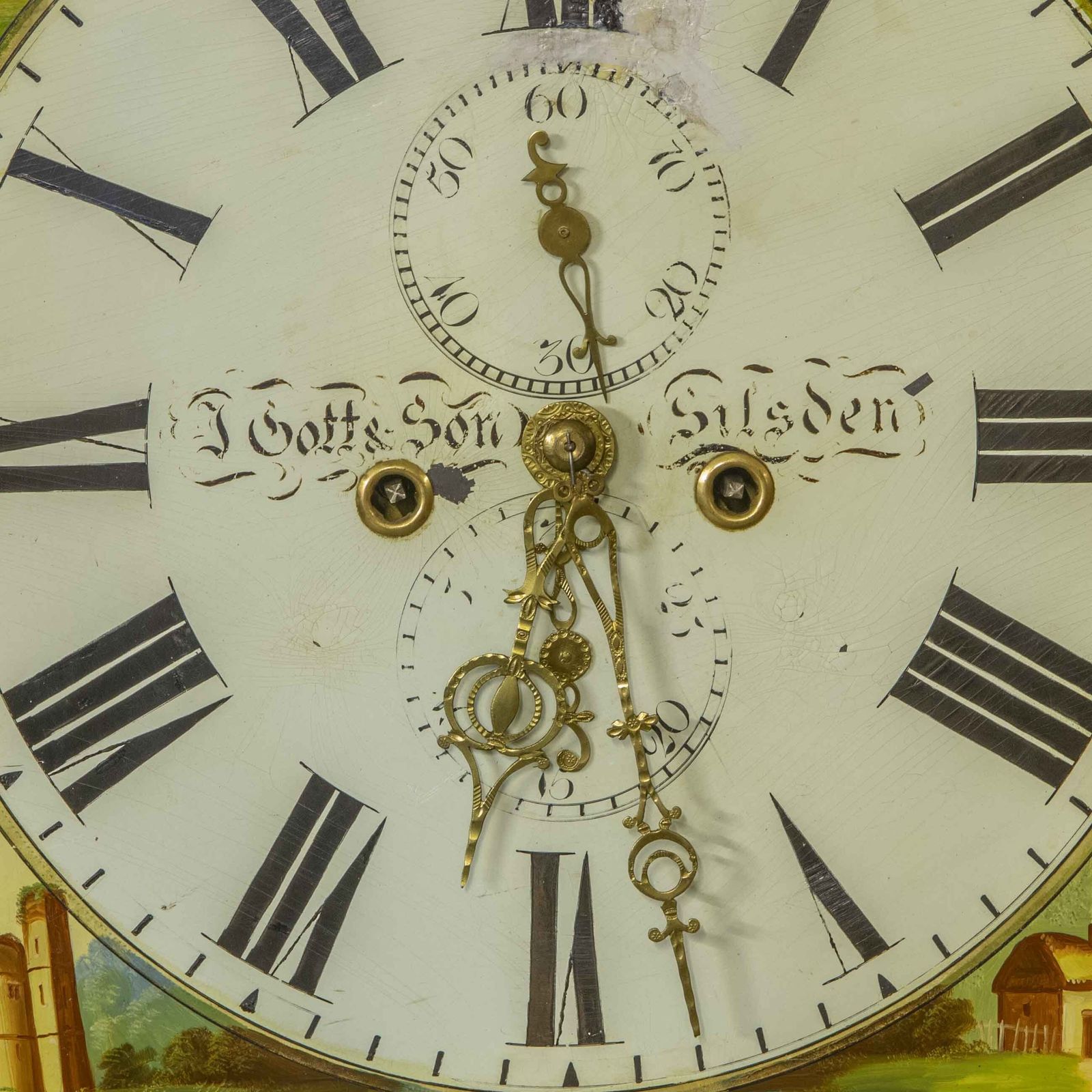 Mahogany Long Case Clock photo Home Decor