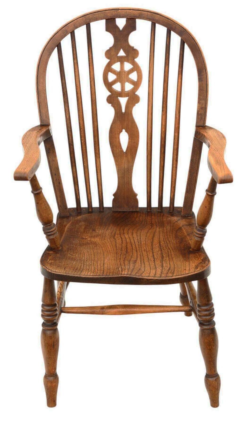 Antique Harlequin Set Of 8 (6 Plus 2) Ash Elm Beech Kitchen Dining Chairs C1910 photo furniture