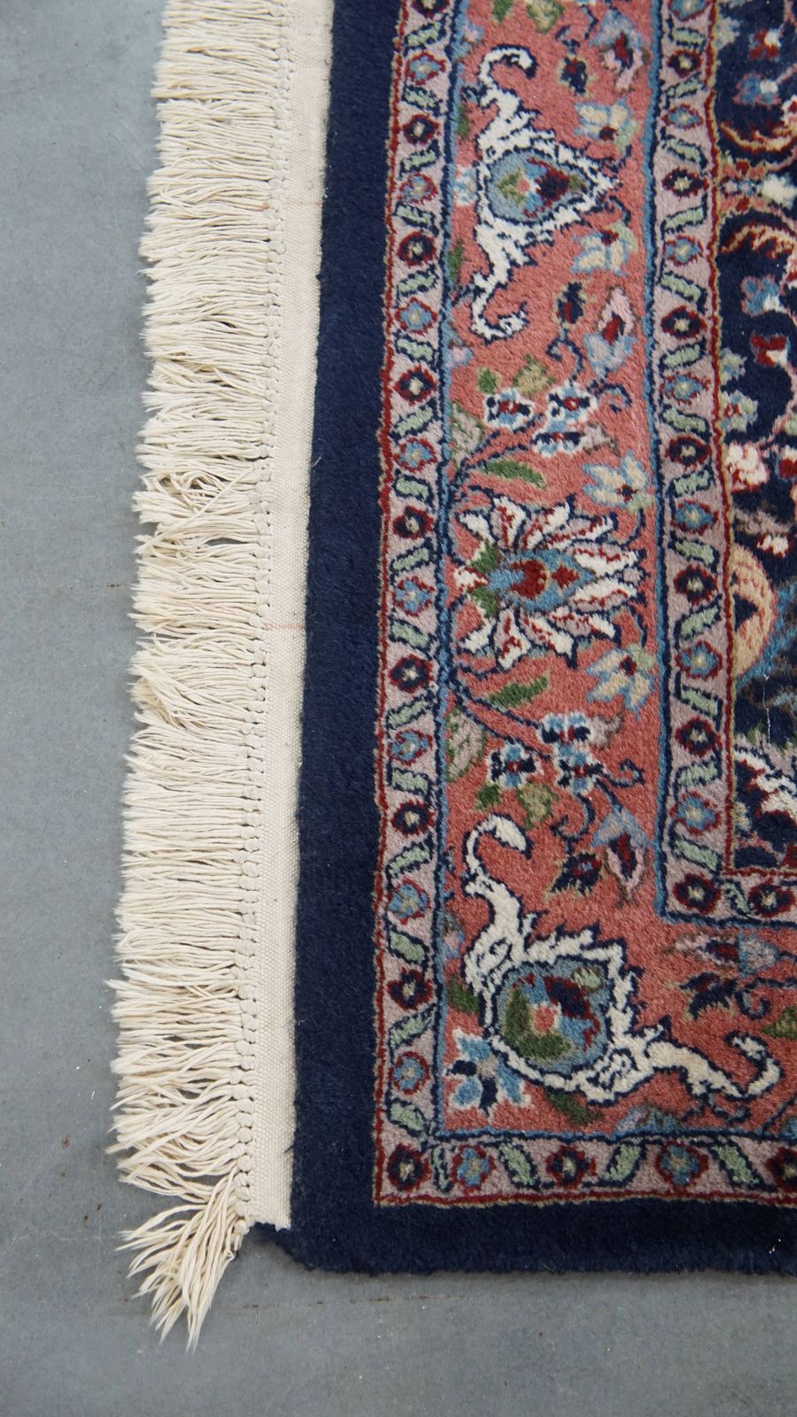 Voornamelijk Donkerblauwe Oosterse Loper Van 283 X 105 Cm Met Mooie Kleuren En Patronen photo buy