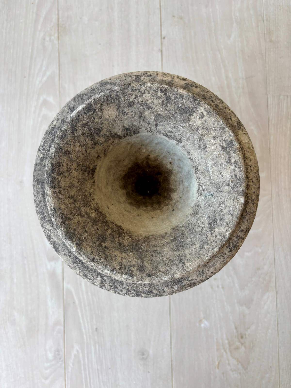 Weathered Antique French Marble Vase Urn photo 225.0