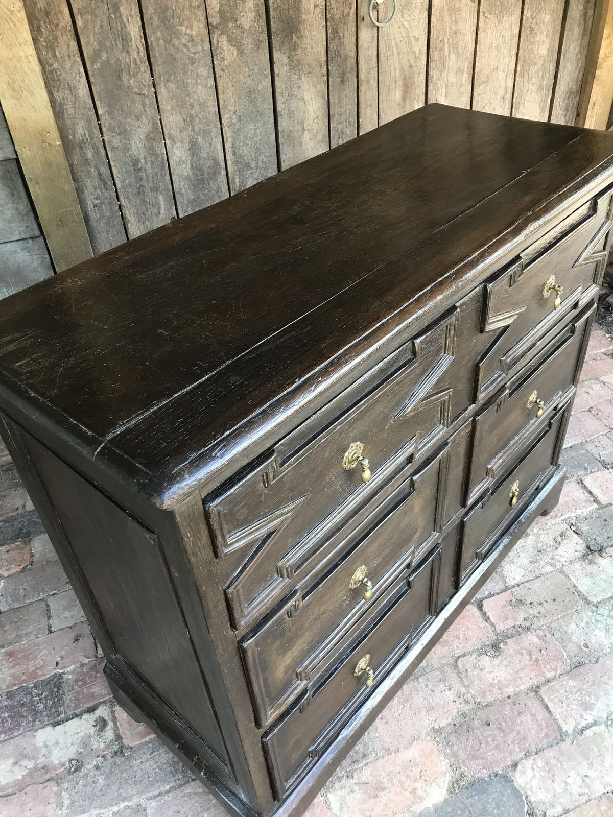 17th Century Oak Continental Chest Of Drawers. photo for sale