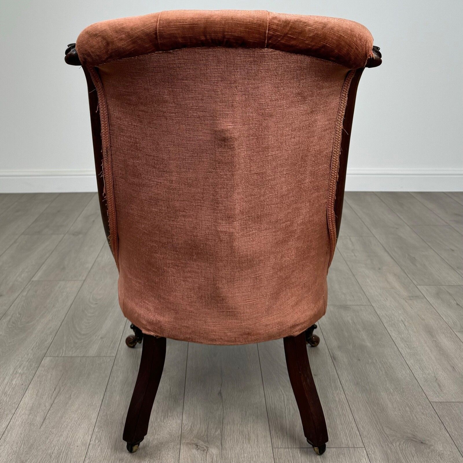 Antique 19th Century Nursing Chair In Mahogany photo Furniture