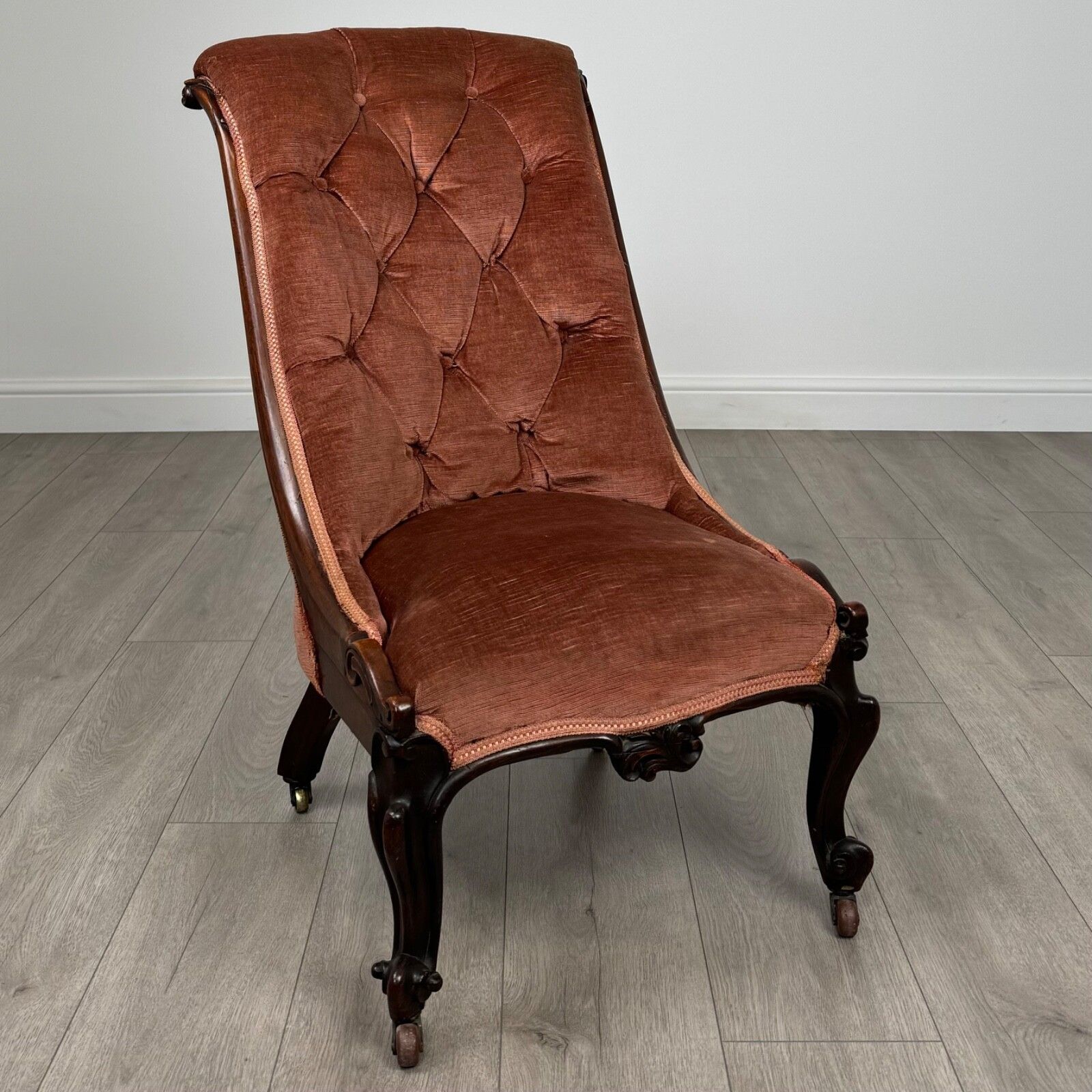 Antique 19th Century Nursing Chair In Mahogany photo buy