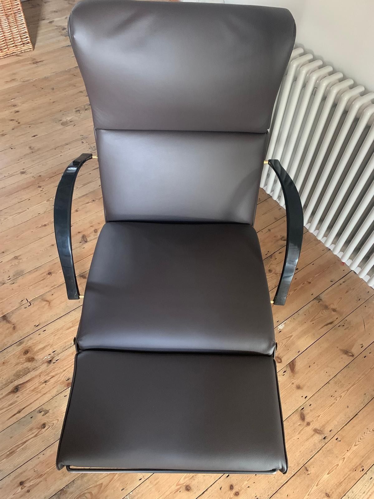 Pair Of Tecno P40 Lounge Chair By Osvaldo Borsani
