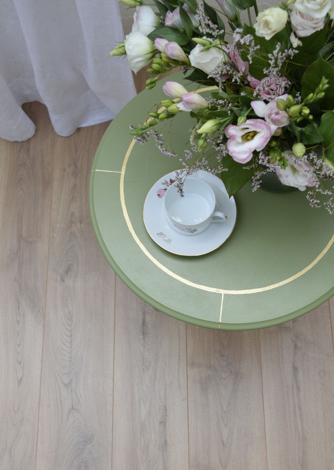 The Lady Grey Round Side Table photo furniture