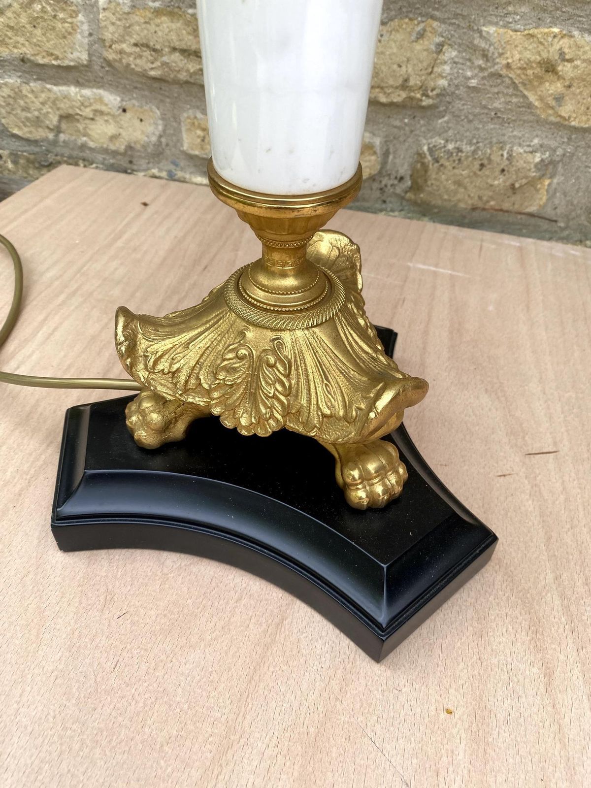 Ornate Pair Of Lamps, Early 20th Century photo for sale