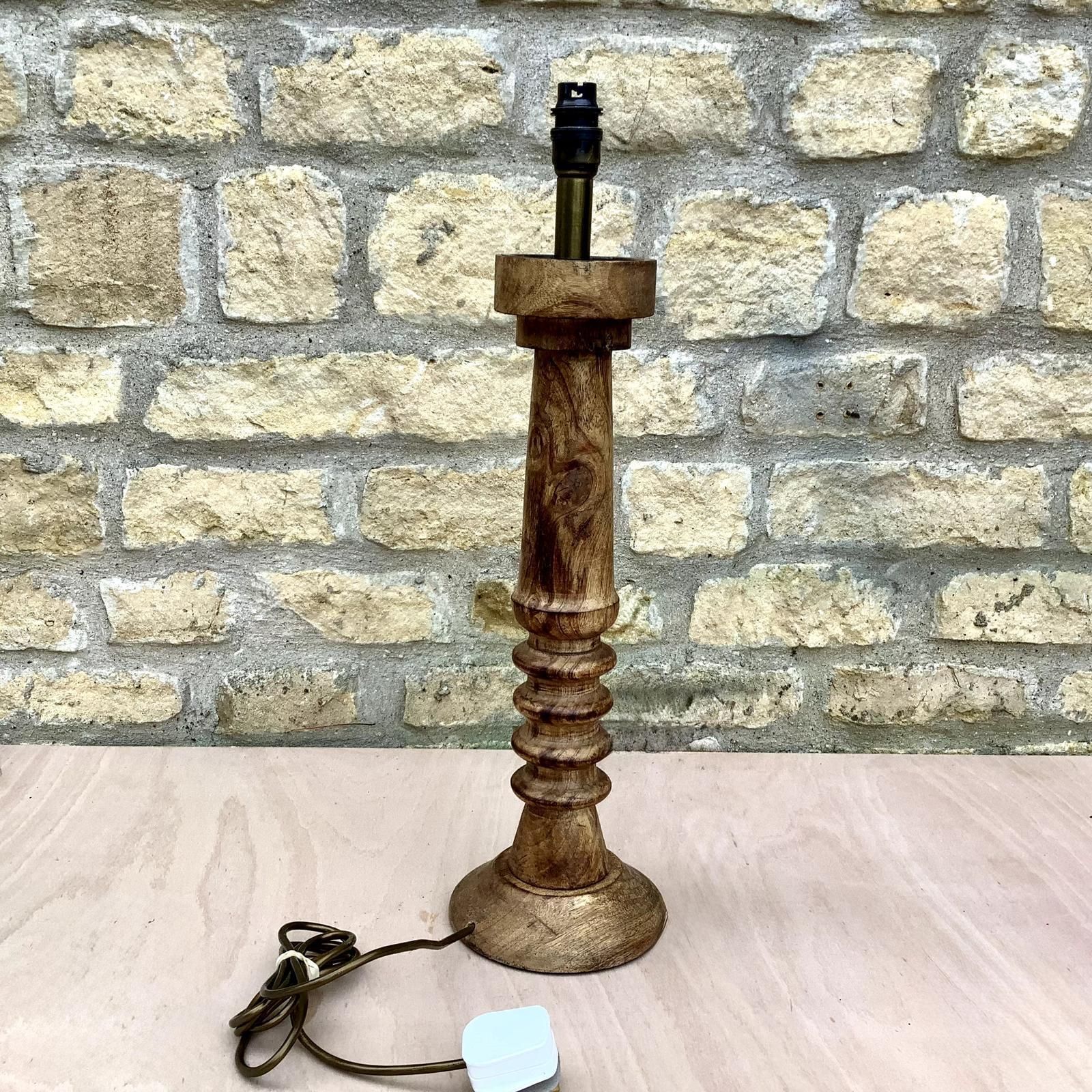Single Candlestick Lamp, Early 20th Century