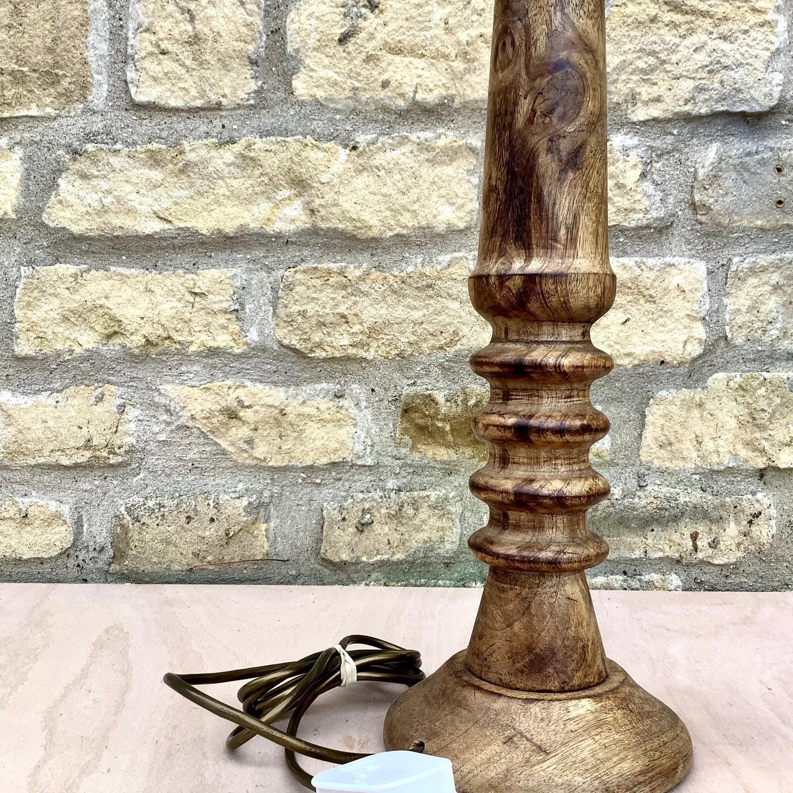 Single Candlestick Lamp, Early 20th Century photo for sale