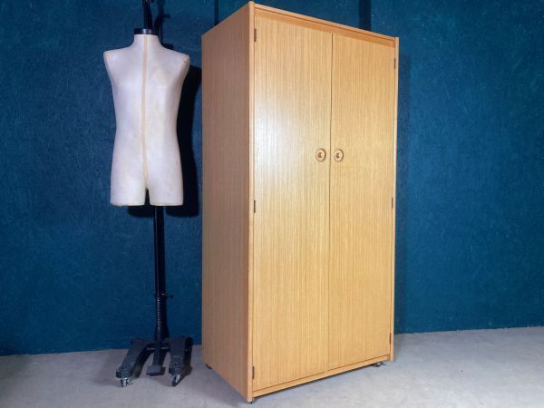 A Good Mid Century Teak Wardrobe