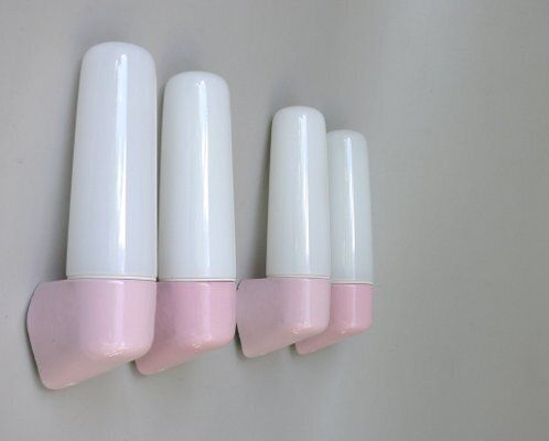 German Mirror Lights By Wilhelm Wagenfeld For Lindner, 1960s, Set Of 2 photo vinterior