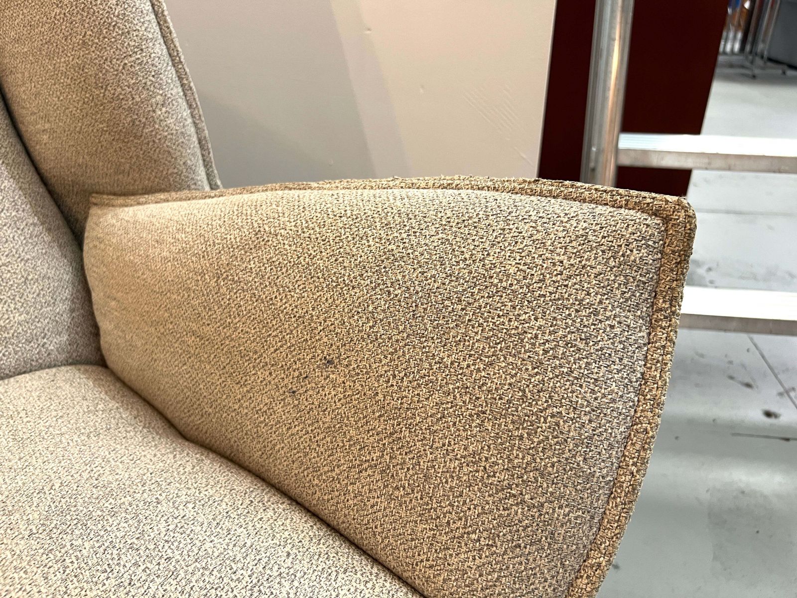 Furniture Ligne Roset, Pair Of Upholstered Toa Armchairs photo