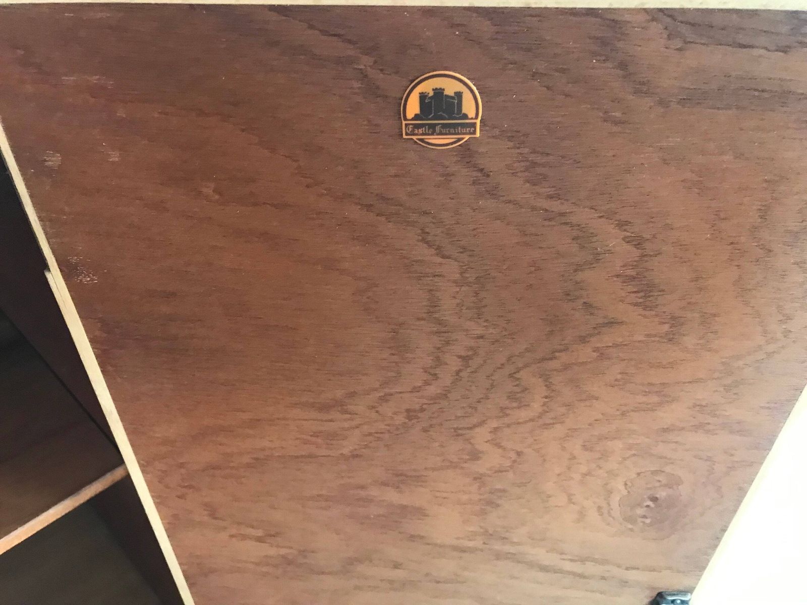 Vintage Utility Sideboard By Castle Furniture In Teak Veneer From 1955 photo Furniture