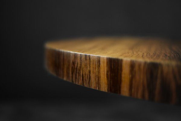 Furniture Vintage German Round Rosewood Coffee Table From Ilse Möbel, 1970s photo