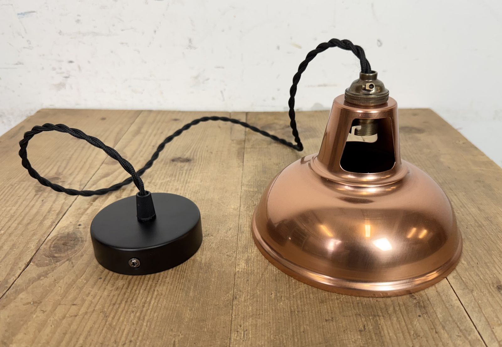 photo buy Industrial Copper Ceiling Lamp, 2000s, 7x