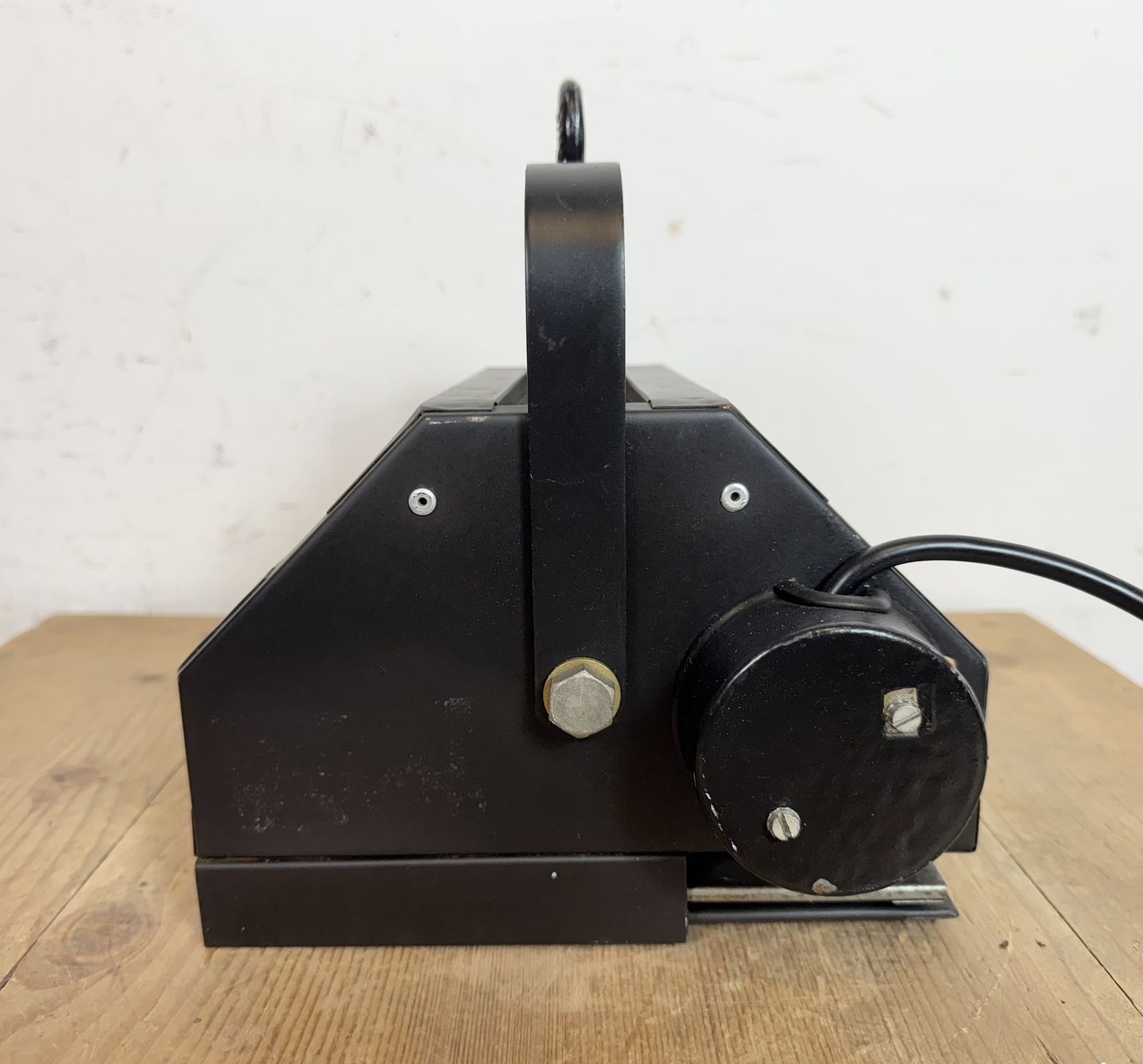 photo vintage Vintage Black Theatre Spotlight, 1990s, 8x