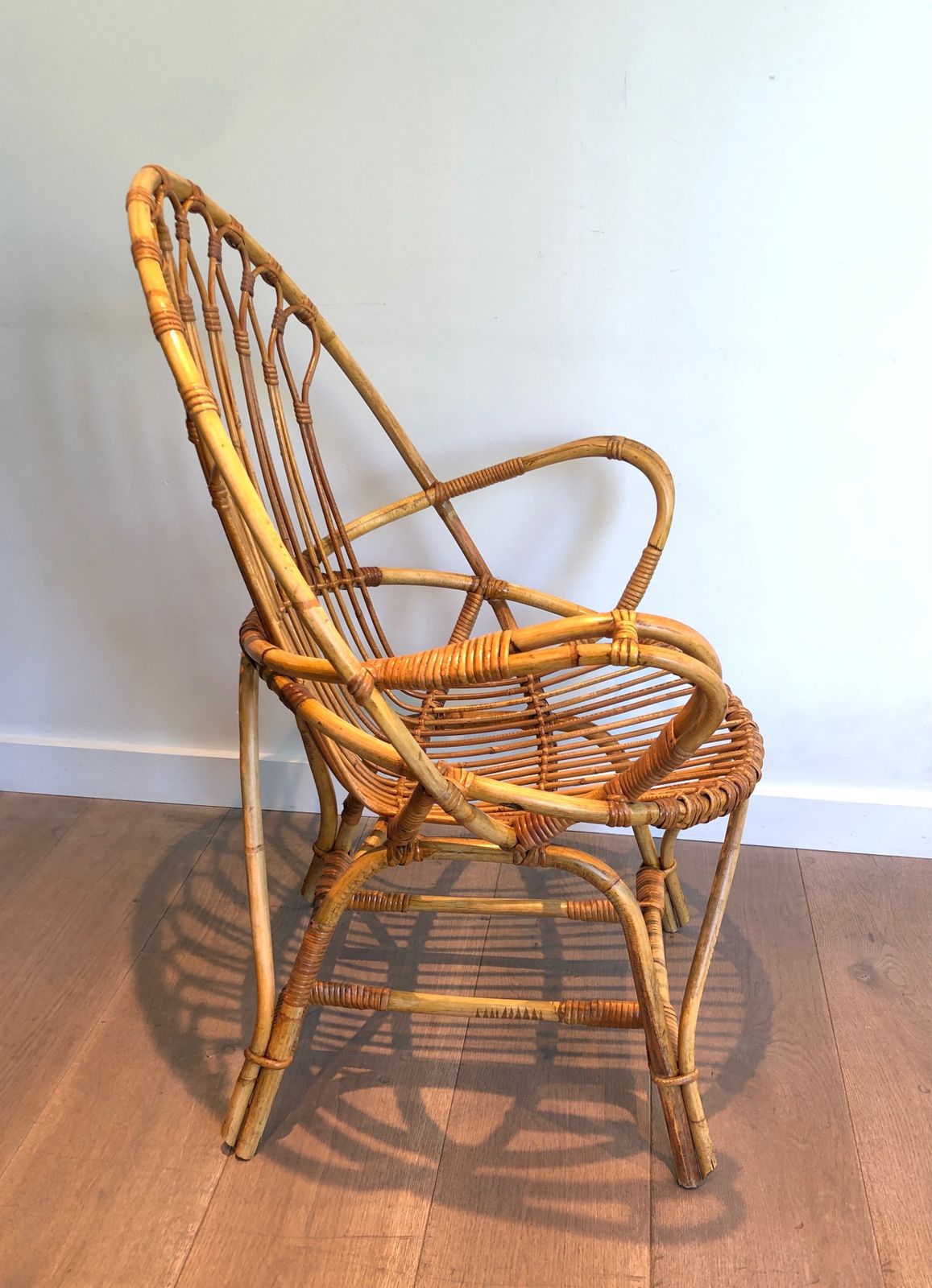 Pair Of Rattan Armchairs, 1970s photo Furniture