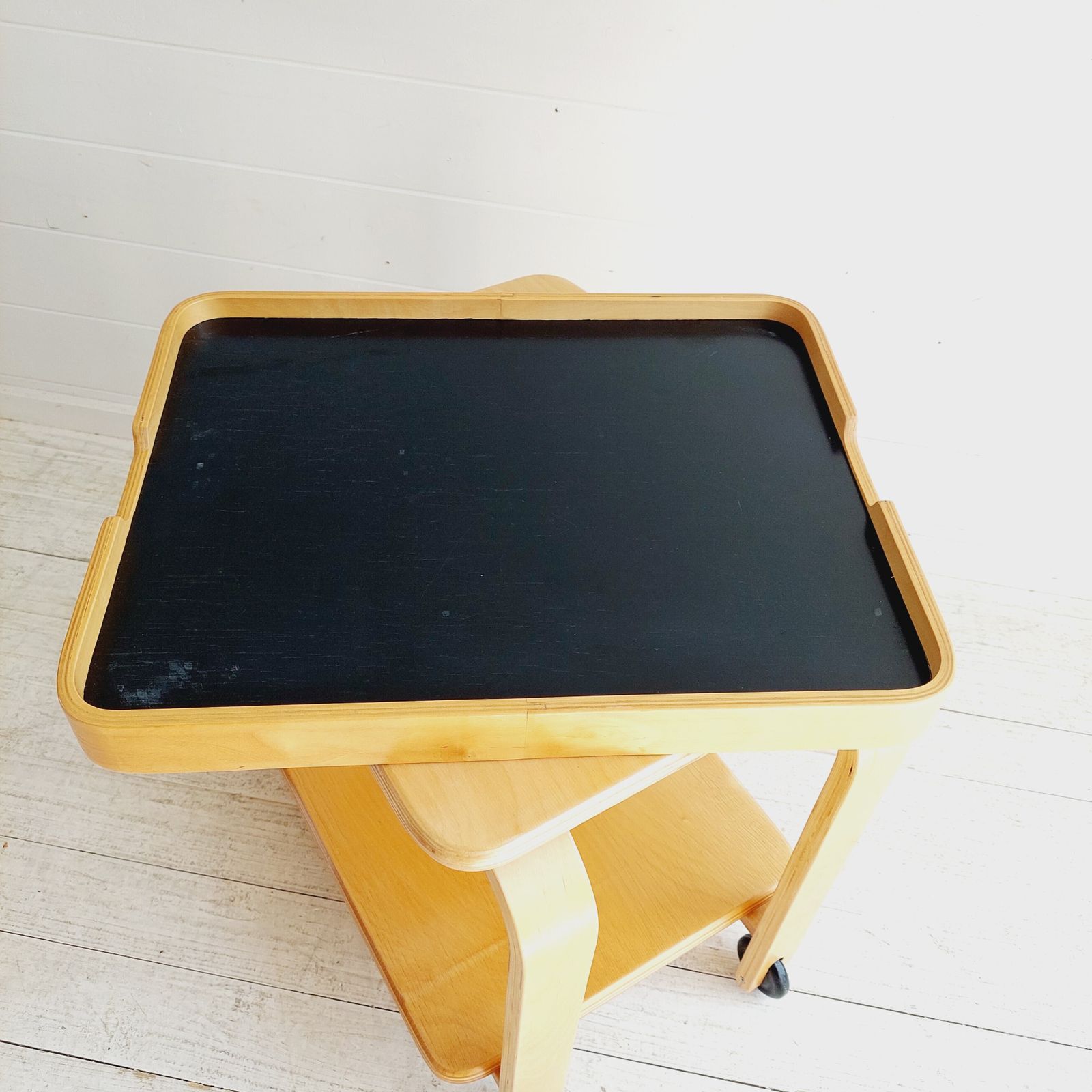 350.0 Scandinavian 'Brunabo' Serving Trolley  Drinks Cart  Side Table Carina Bangs, For Ikea, 2004 photo