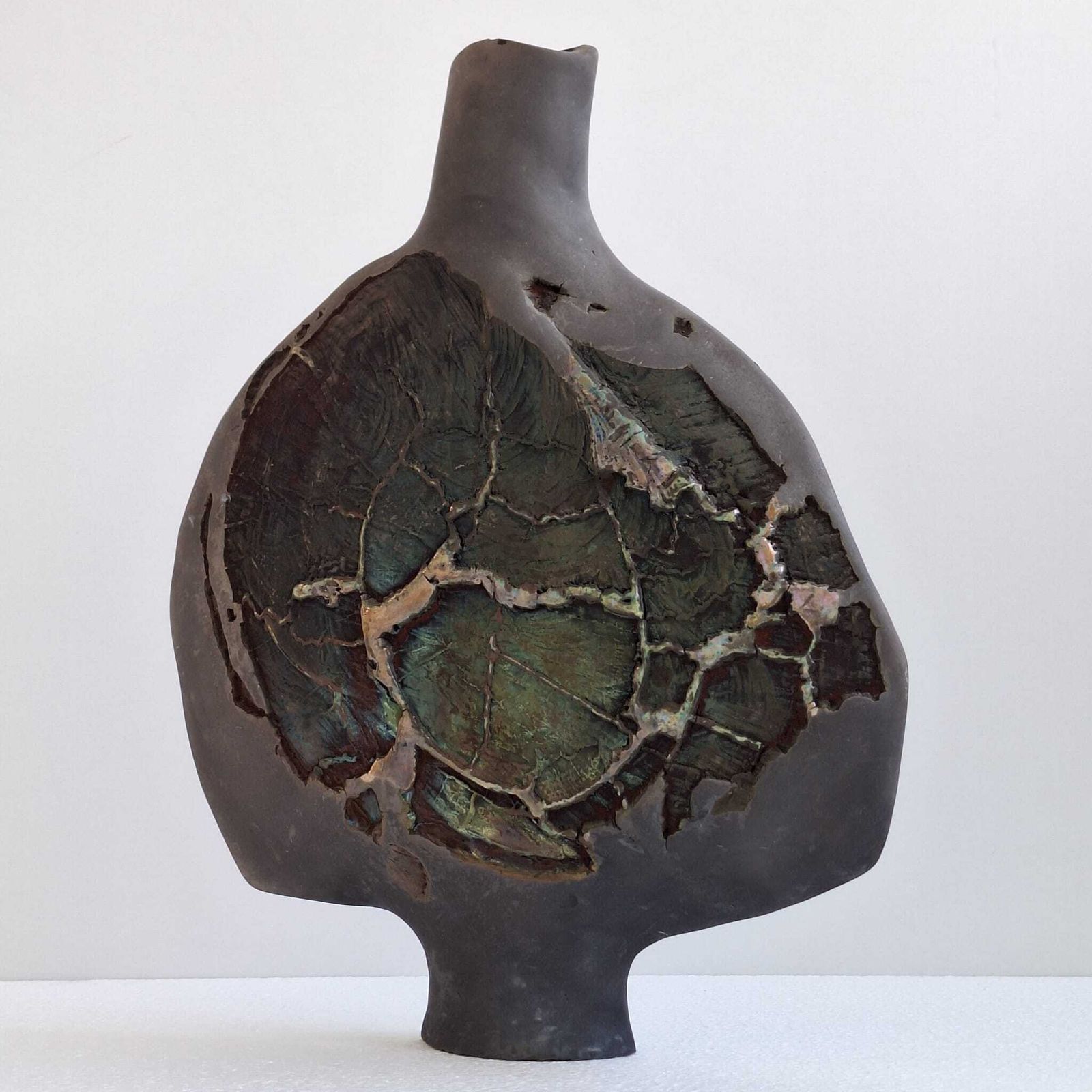 Raku Ceramic Vase Designed By André Sas photo furniture