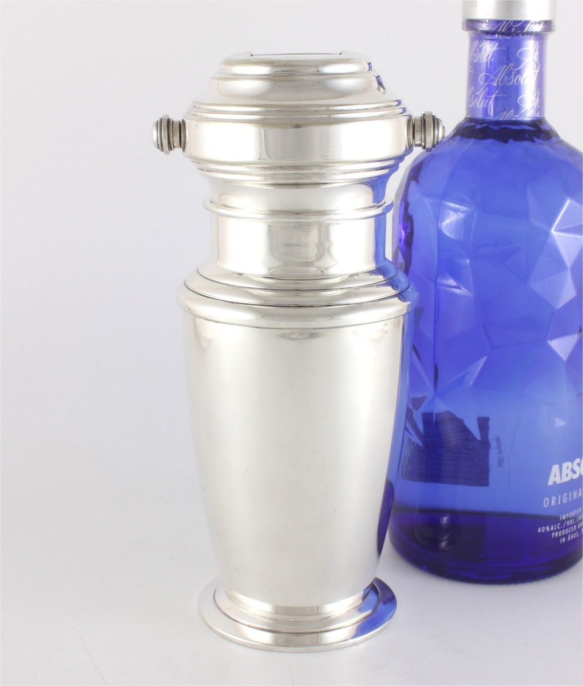 photo furniture Mixit Recipe Cocktail Shaker. Art Deco Silver Plate Charles Green Co Mixer.