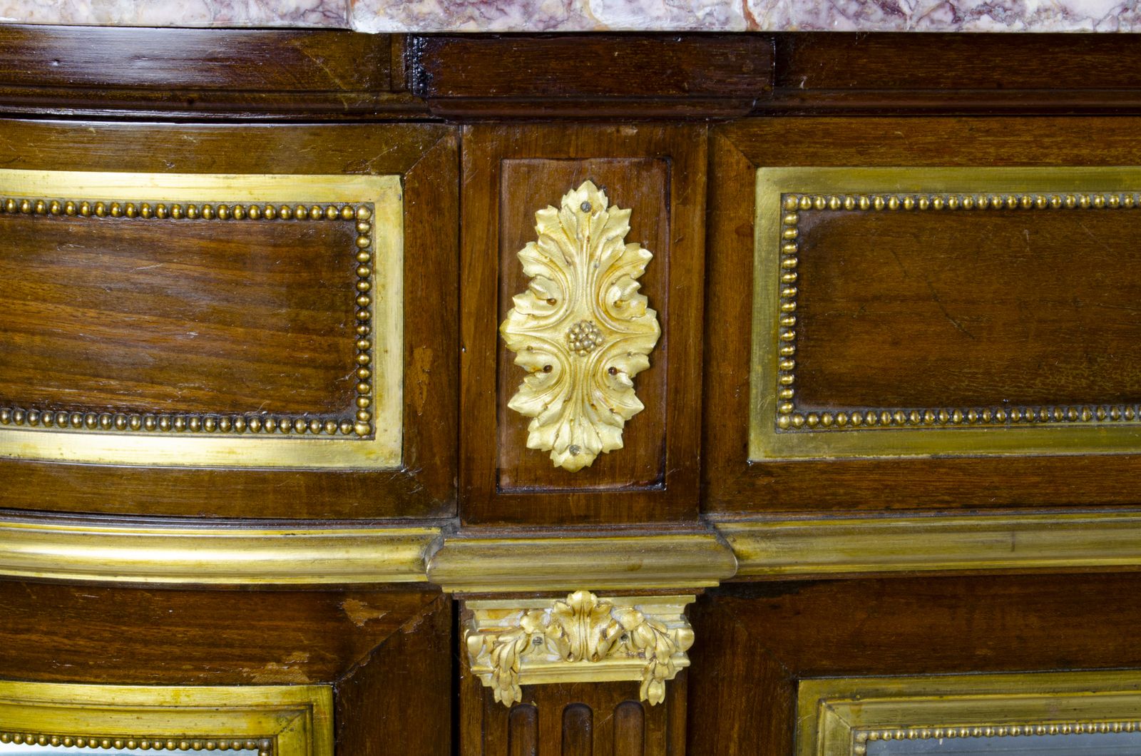 Late 19th Century Louis XVI Bronze, Wood, And Marble Service Vitrine By Francois Linke, France photo Furniture