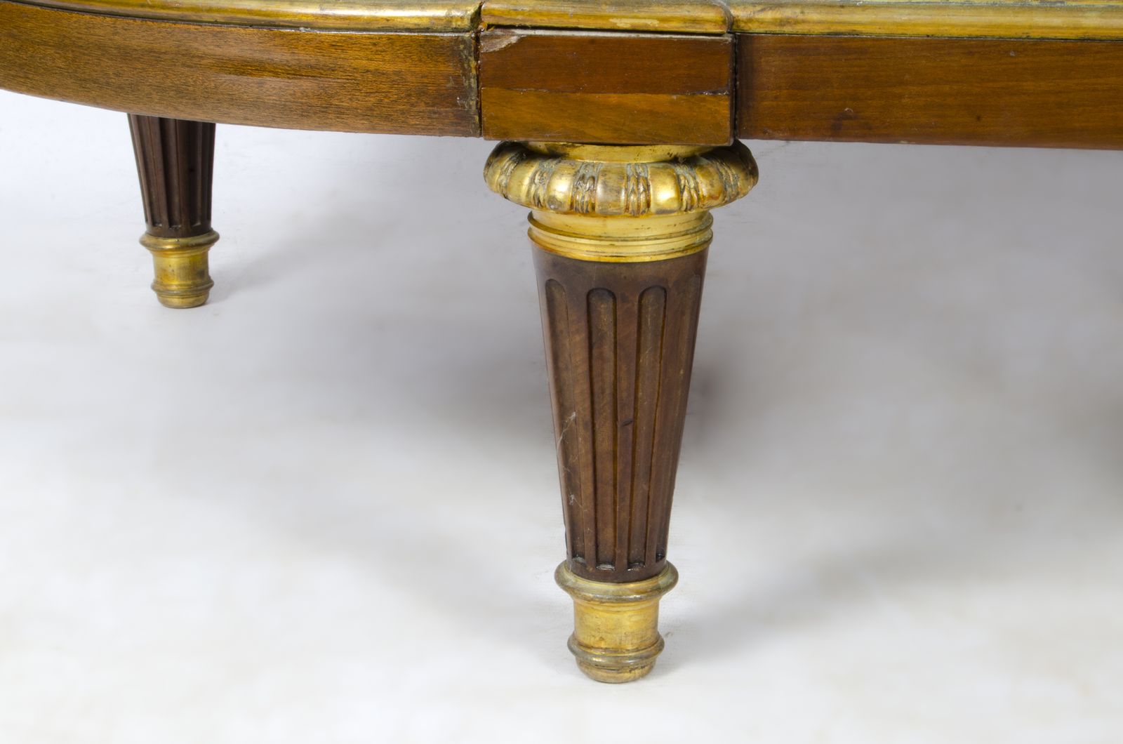 Late 19th Century Louis XVI Bronze, Wood, And Marble Service Vitrine By Francois Linke, France photo vintage