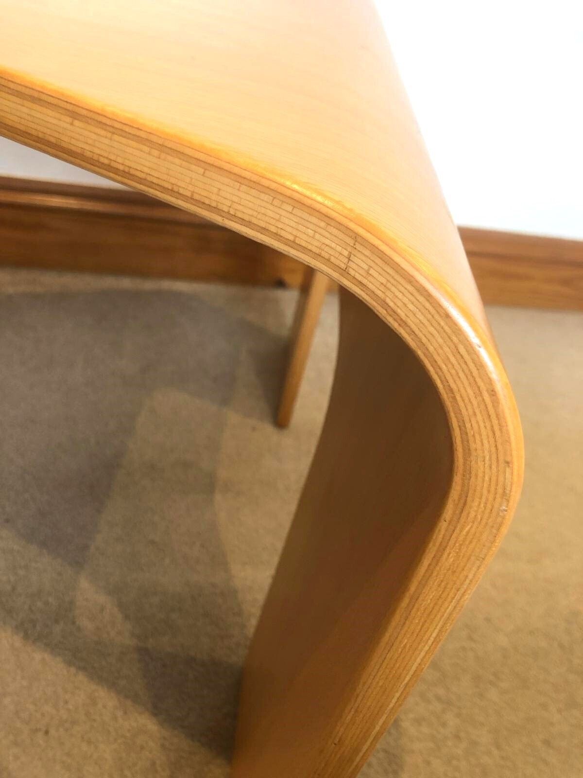 Beautiful Vintage Bentwood Ekornes Stressless Table (Another Matching Available) photo furniture