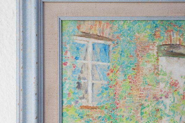 Théo Van Rintel, 1960s, Oil On Canvas & Wood, Framed photo Art