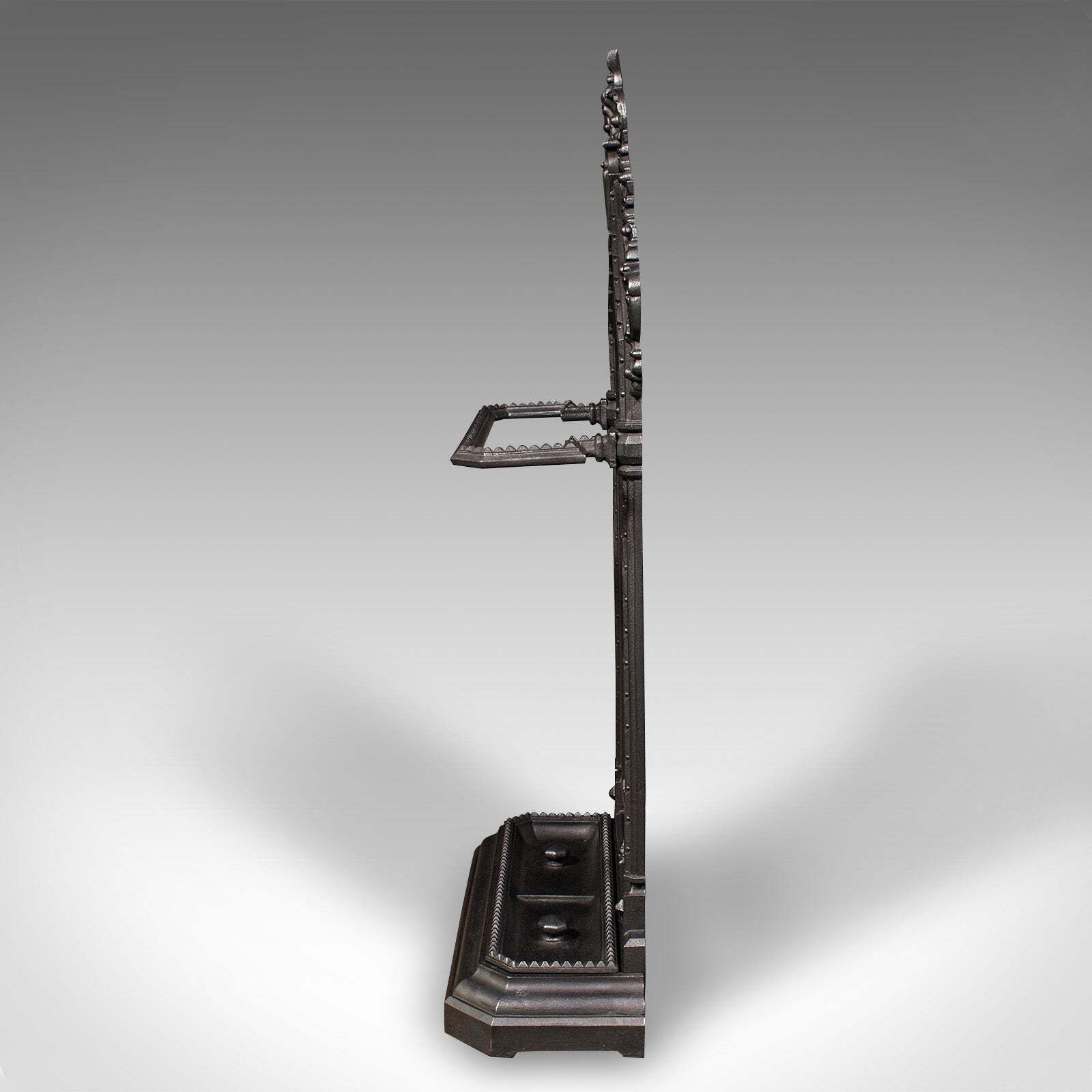 Tall Antique Hallway Stick Stand, English, Umbrella Rack, Victorian, Circa 1870 photo vinterior