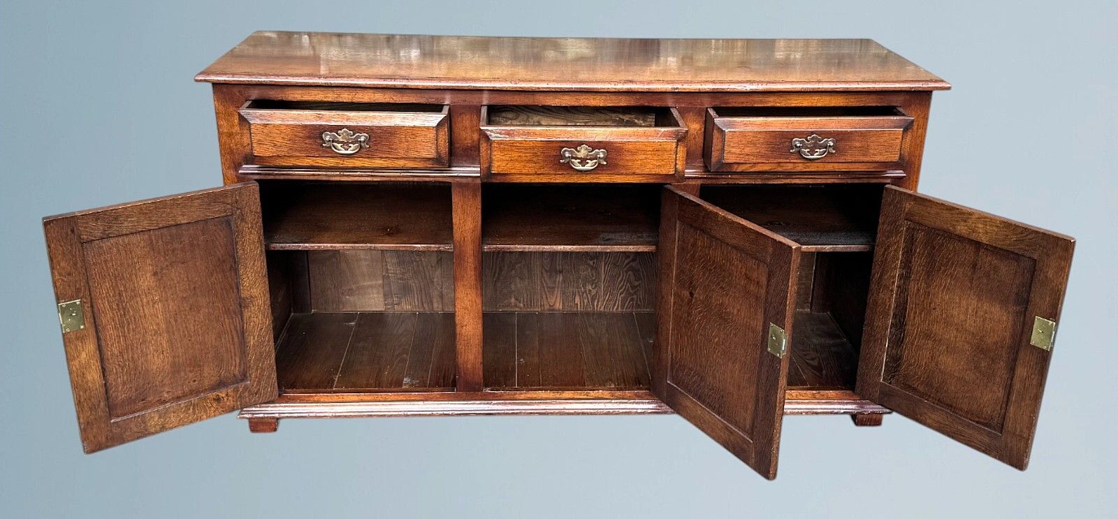 Good Quality Oak Dresser Base photo vintage