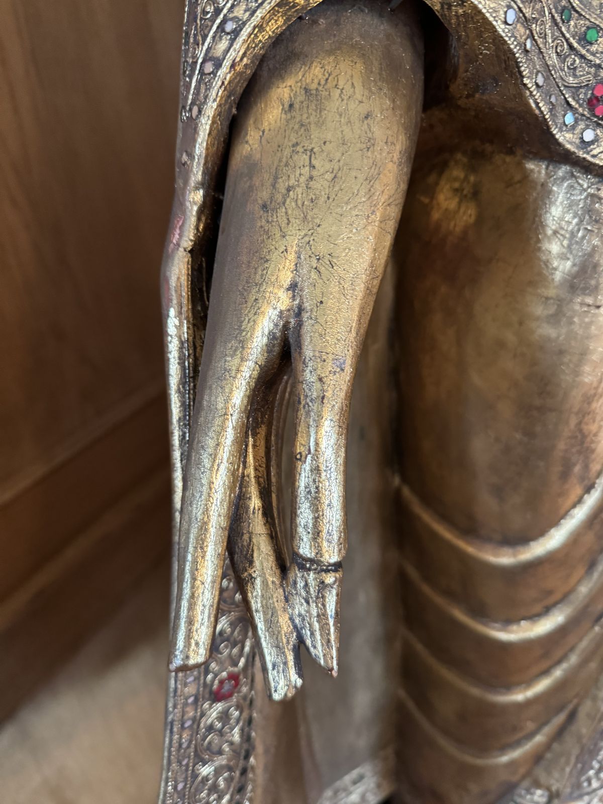 Burmese Mandalay Buddha, 20th Century photo buy