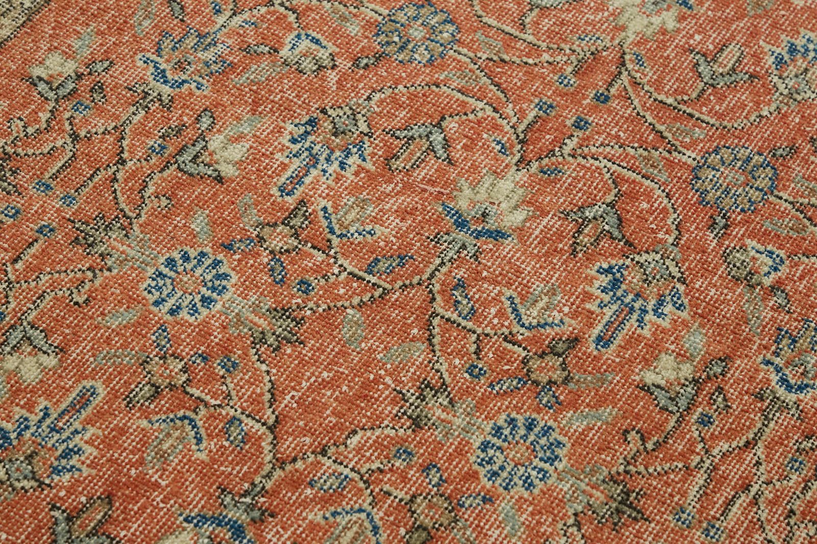 4x7 Beige Turkish Vintage Area Rug   45913 photo 241.0