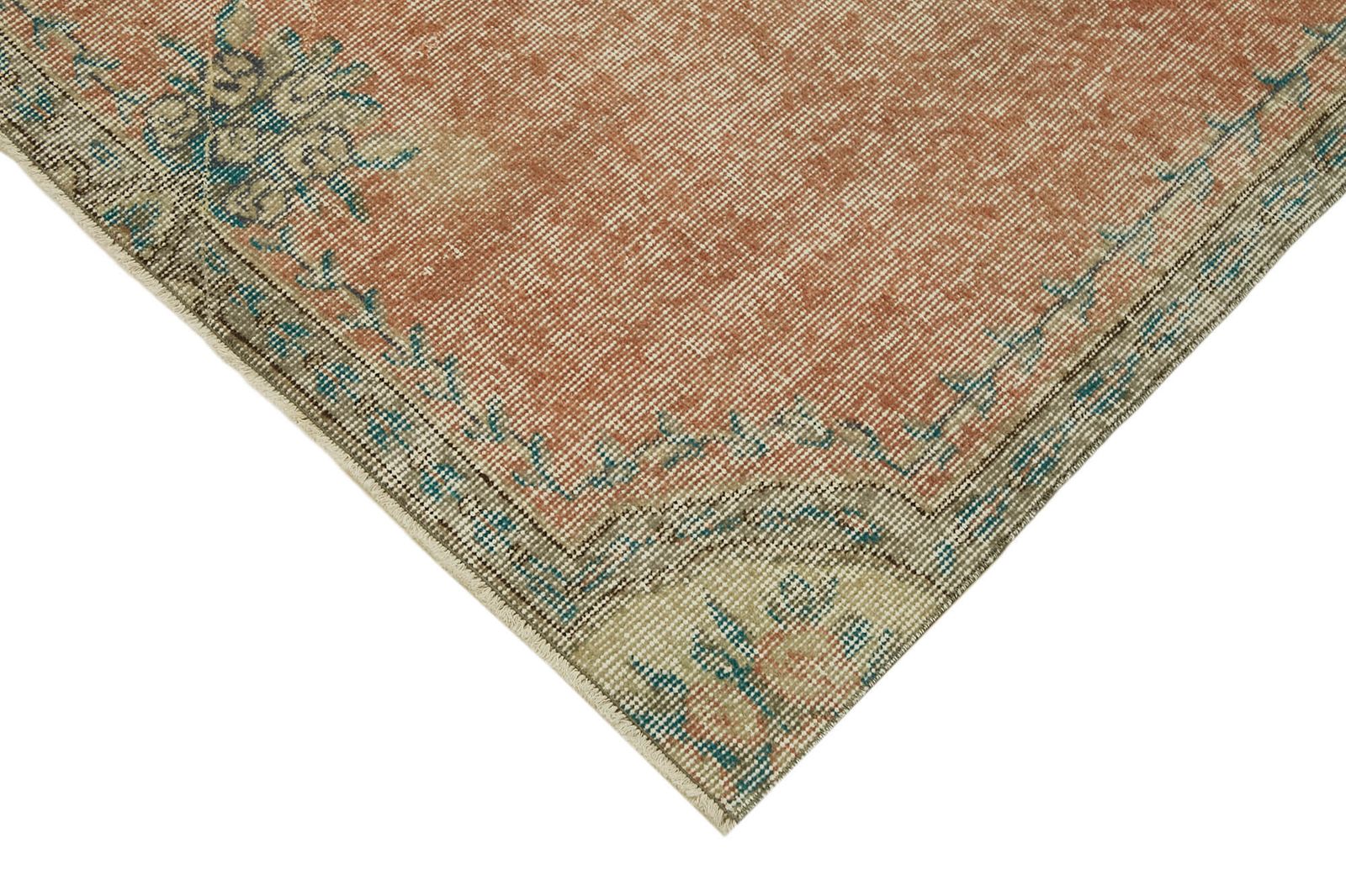 4x7 Beige Turkish Vintage Area Rug   45911 photo Textiles