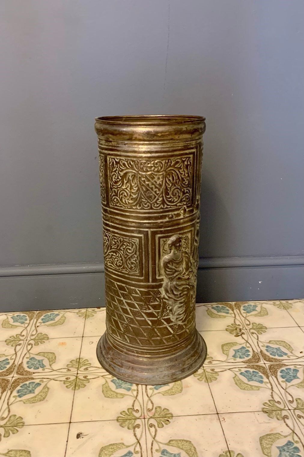 Brass Umbrella / Stick Stand, 1800s photo 245.0