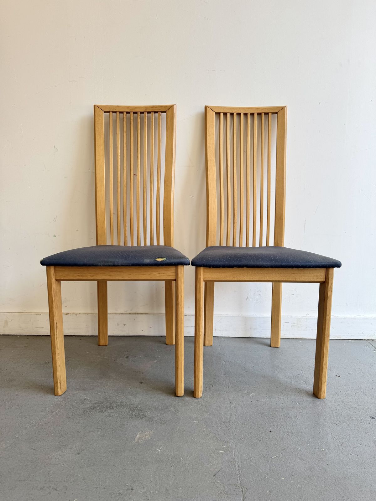 Pair Of Contemporary Dining Chairs