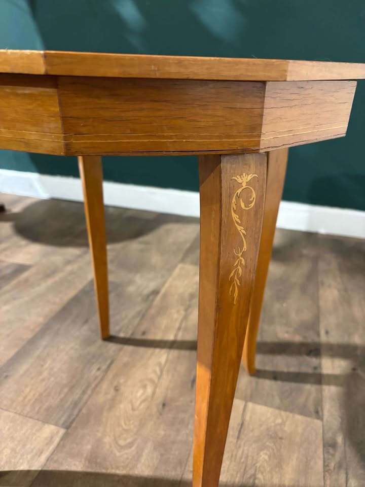 photo for sale Marquetry Inlaid Sewing Table