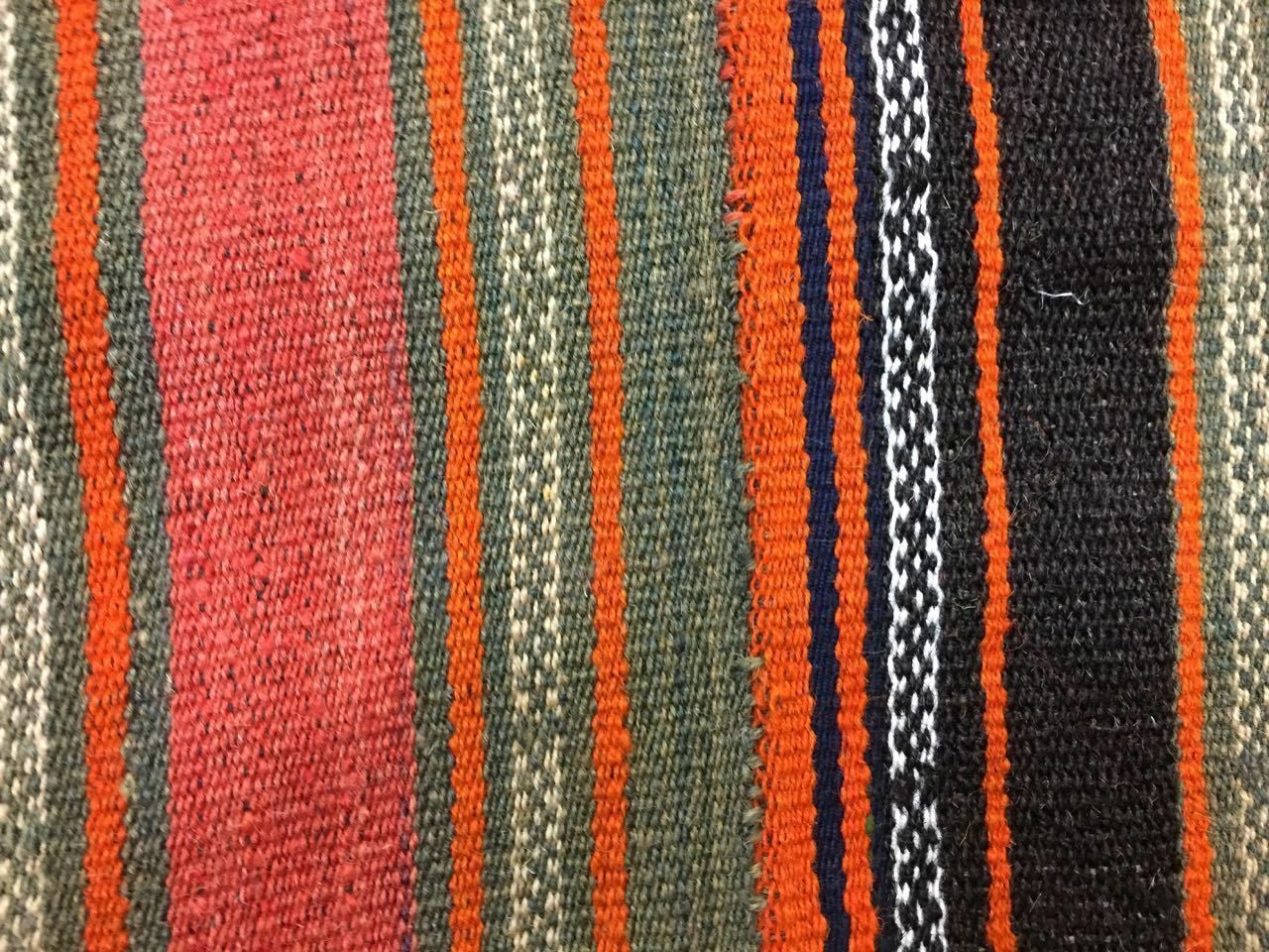 Vintage Turkish Kilim Rug 240x193cm Shabby Vintage Old Wool Country Kelim photo 795.0