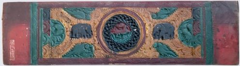 Early 1900s Indian Teakwood Wall Decor– Beautifully Handcrafted Wooden Art With Vintage Design photo furniture