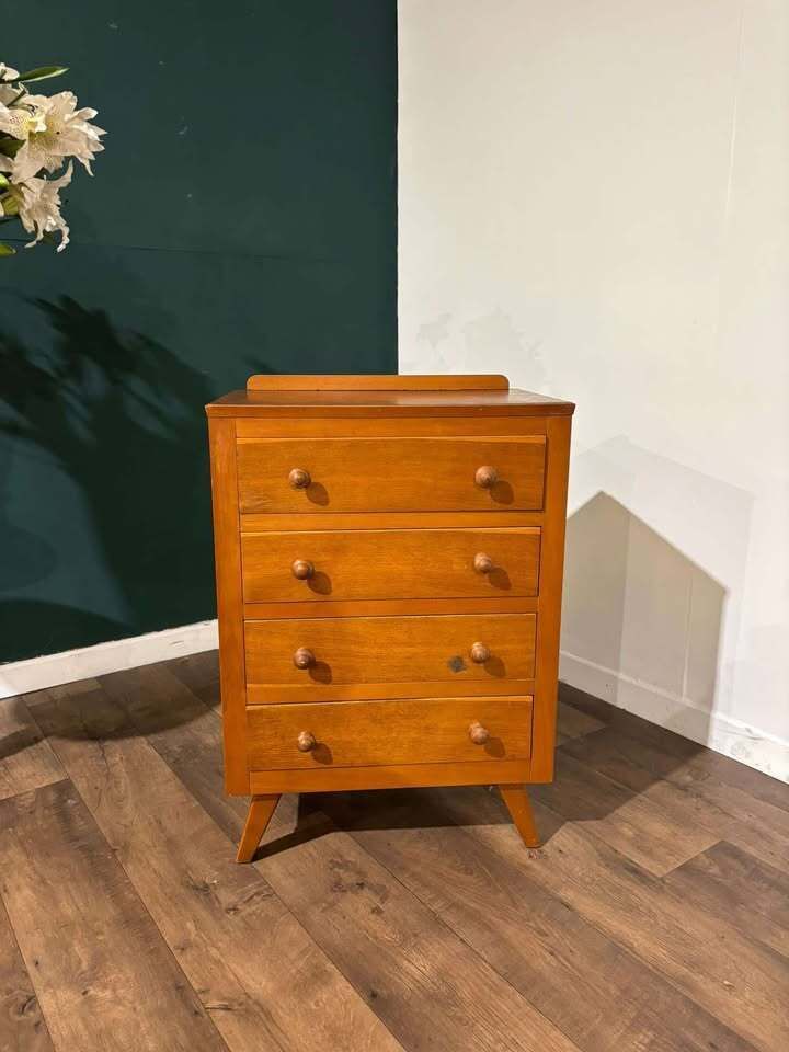 Mid Century Four Drawer Chest photo Furniture